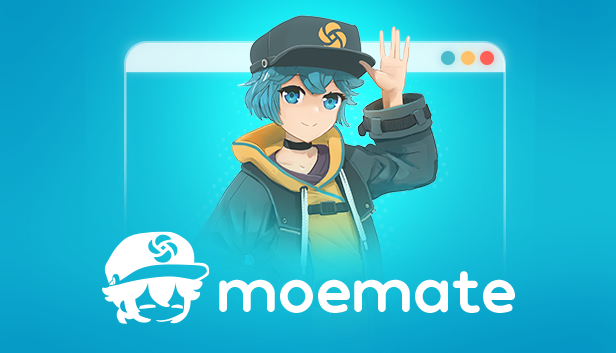 promotional image of moemate, your virtual AI assistant